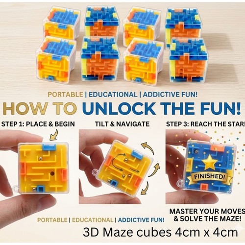 Pezzi mini puzzle labirinto - pezzi,