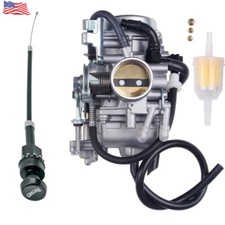 Carburetor + Choke Cable For