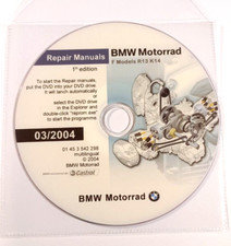 DVD MANUALE OFFICINA REPROM WORKSHOP BMW F650 GS - F650 Dakar - F650 CS 03/2004