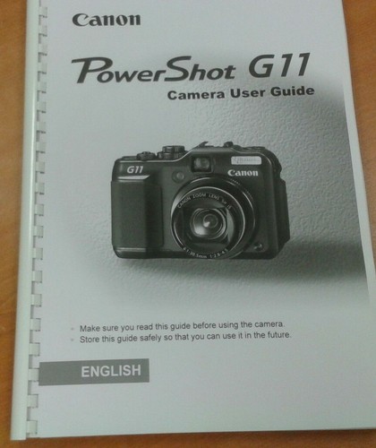 Canon powershot g11 manuale - canon,