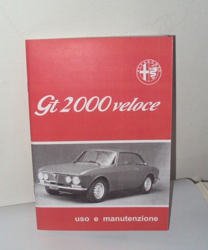 Uso manutenzione alfa romeo - manutenzione,
