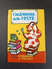 gadget L'AGENDINA delle FESTE - Corriere dei Piccoli - Pimpa -1990/91