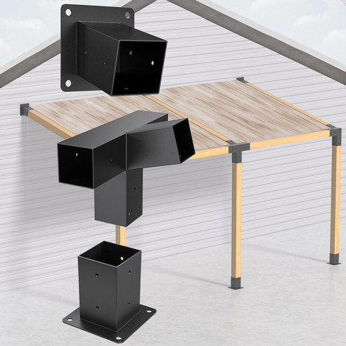 Kit staffa pergola 4x4 - staffa,