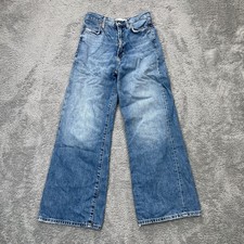 Jeans Zara donna 0 blu gamba