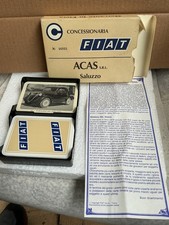 Gadget FIAT per collezionisti. Gioco del mercante in fiera.