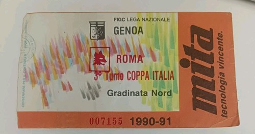 Biglietto ticket calcio - ticket,