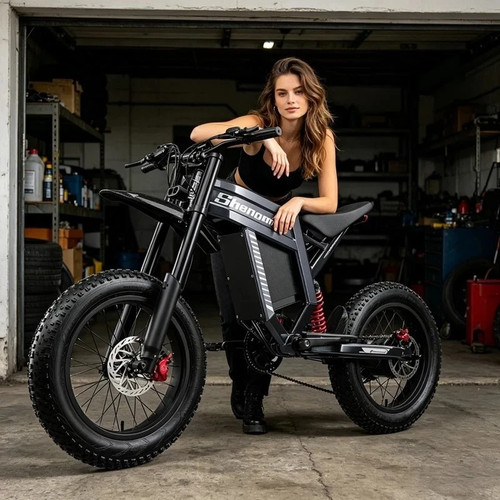 Mountain bike elettrica lunga