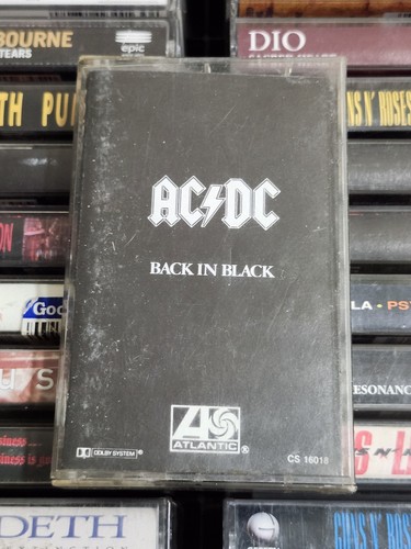 Back black cassette - in,