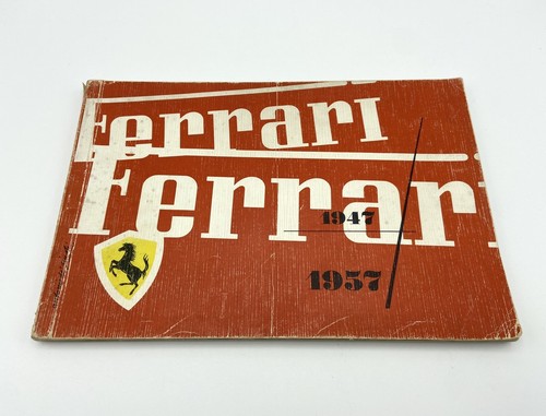 Ferrari official yearbook 1957 - ferrari,