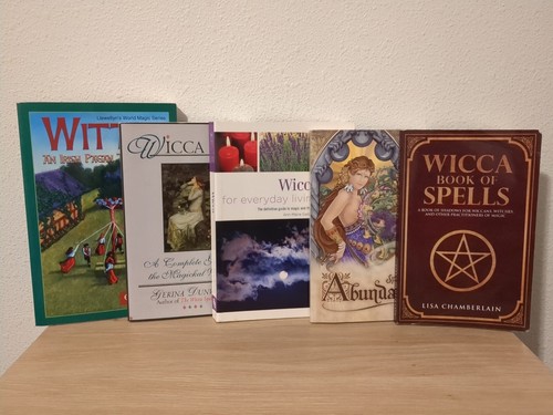 Wicca book lot - book, spells