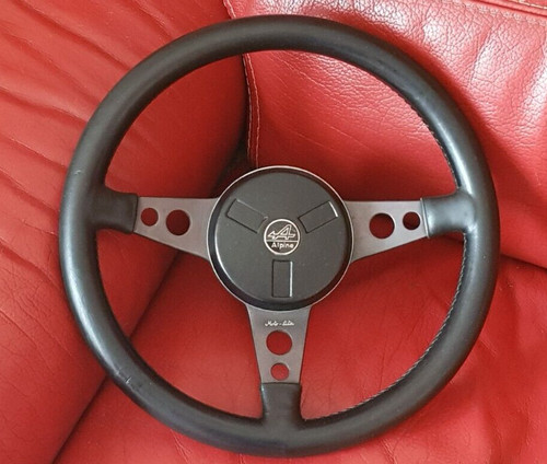Volant moto lita cuir renault - cuir,