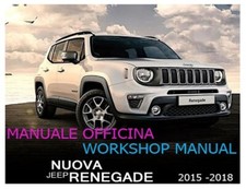 JEEP Renegade – MANUALE OFFICINA – MANUAL WORKSHOP – 2015-2018!