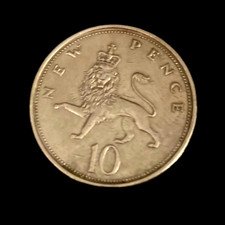🇬🇧 Münze England 10 New