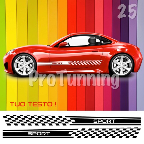 Adesivi auto sportiva fasce - adesivi,