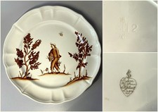 PIATTO DECORATIVO CERAMICA SCI