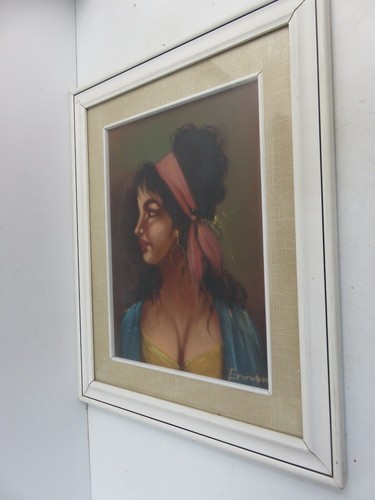 Vecchio quadro dipinto - quadro,