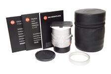 Obiettivo Manuale Leica Summilux-M 35mm f 1.4 ASPH FLE silver anodizzato 11675