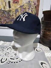 Berretto BASEBALLE UOMO NY tinta BLU con visiera  Mis. 55 REGOLABILE  SC. 50%