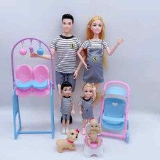 Barbie Happy Family Set