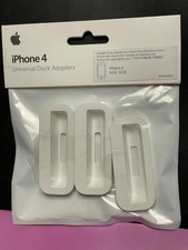 Apple iPhone 4 Adattatore Dock Universale Confezione da 3 MC598ZM/A - Nuovo Sigillato OEM