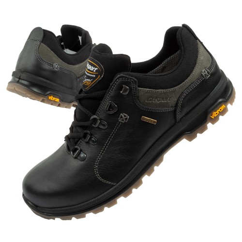 Grisport nero oliato scarpe - nero,