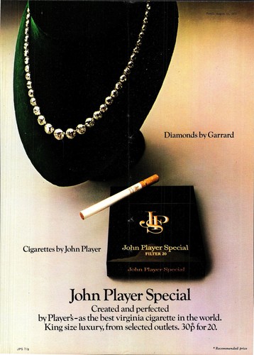 1971 advert for jps - advert, john