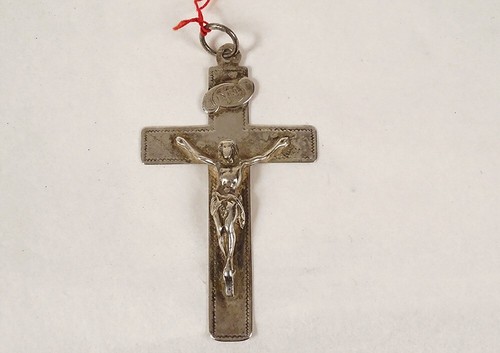 Croix pendentif christ - pendentif, argent