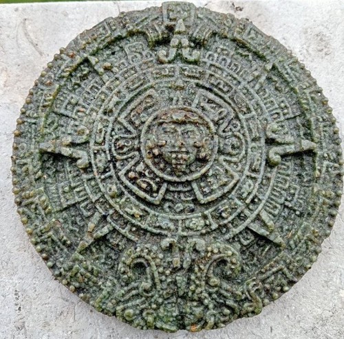 Pietra del calendario - del, azteco
