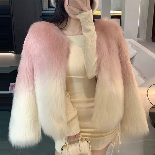 Giacca cappotto pelliccia - giacca,
