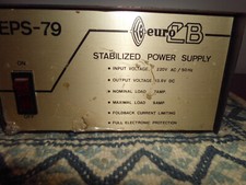 Power supply EURO- CB 79 13,8V 7/9 non è mai stato usato.