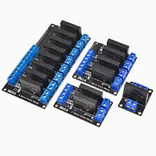 Modulo relè stato solido trigger 1/2/4/8 canali alto/basso livello 5/12V/24V 240V2A