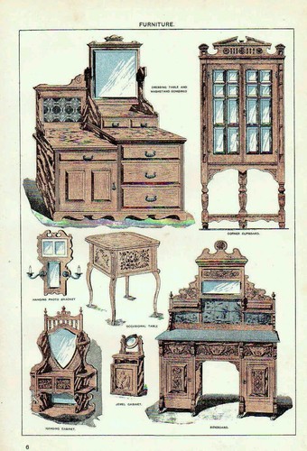 Stampa vittoriana c1900 - stampa,