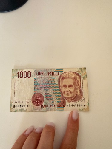 1000 mille lire - , montessori