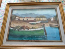 Dipinto Olio su Tela 90 X 70