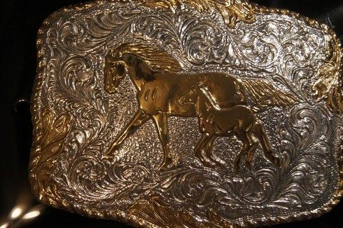 Fibbia per cintura western - fibbia,