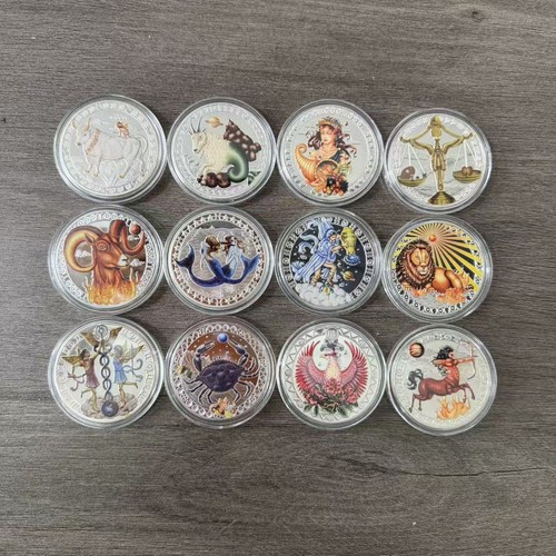 Set monete segni zodiacali - , 12