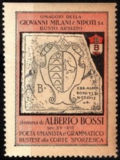 Timbro Poster Italia Vintage