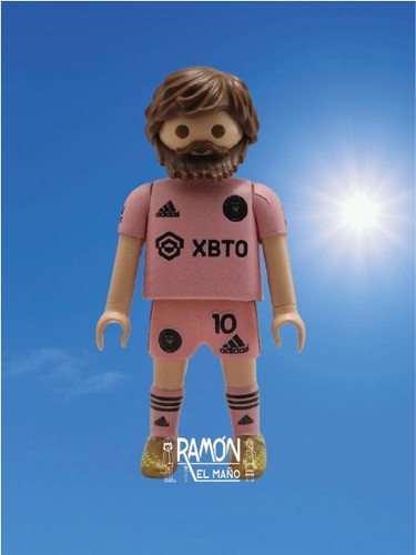 Custom playmobil lionel messi - custom,