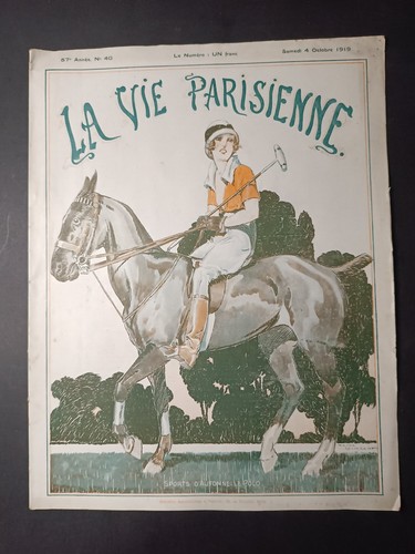 Rivista vie parisienne 1919 - rivista,