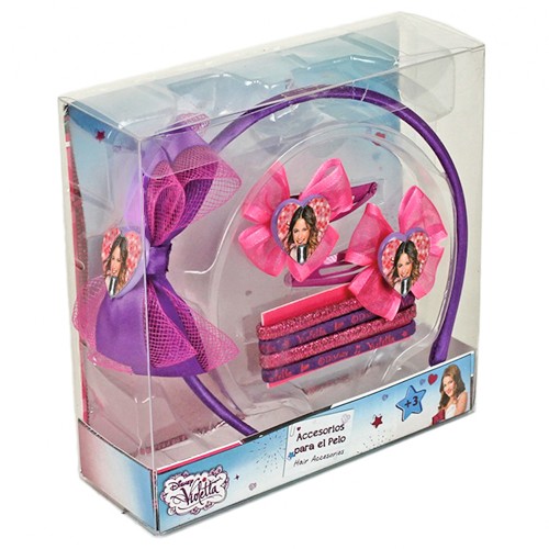 Set accessori violetta - set,