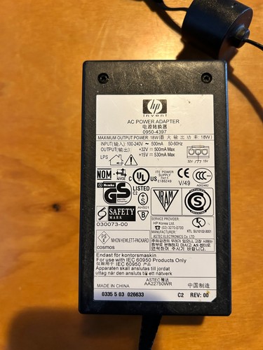 0950 4397 power - 0950-4397, adapter