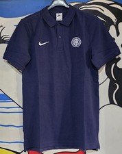 MAGLIA POLO INTER NO MATCH WORN SERIE A TEMPO LIBERO NUOVA IN TAGLIA S.