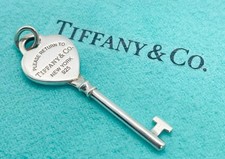 Ciondolo chiave cuore Tiffany & Co. Return to Tiffany argento sterling 1,6"