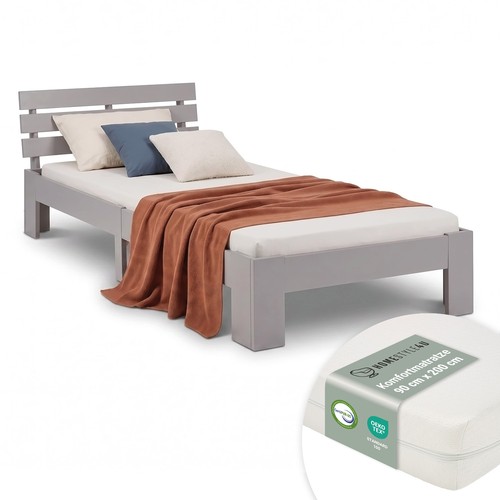 Letto legno 90x200 - letto,