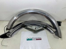 COPPIA PARAFANGHI CROMATI CICLOMOTORE GILERA BENELLI MOTOBI  EPOCA (HB465)