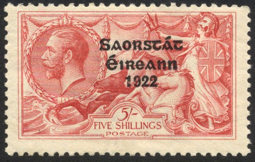 Irlanda 1925 sg84 - irlanda, 5/-