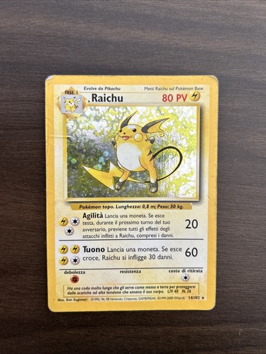 Pokemon raichu 102 - pokemon,