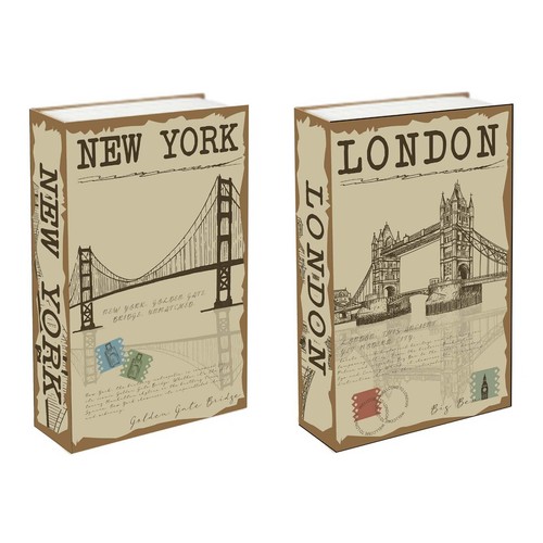 Cassaforte libri con chiave - libri,