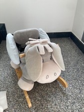 dondolo peluche per bambini  l’Asinello, Nattou