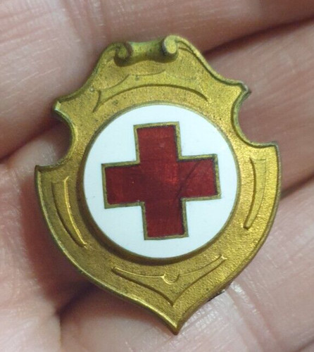 Antico distintivo spilla croce - distintivo,